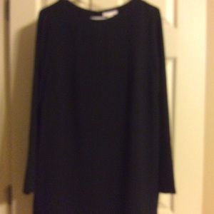 Black long sleeve dress
